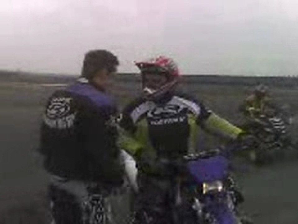 Terence sur le 450 yzf