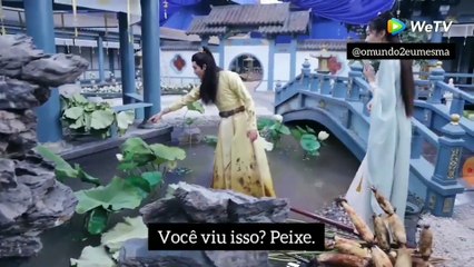 [PT SUB] BTS oficial de The Untamed: reproduzindo cenas famosas