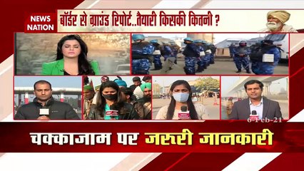 Farmers Protest: किसानों का चक्का जाम, पुलिस का खास इंतजाम, देखें खास रिपोर्ट