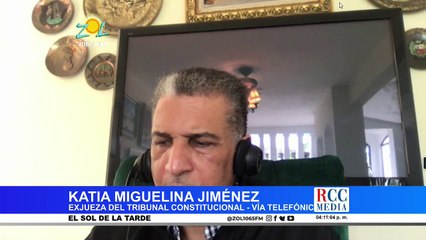 Katia Miguelina Jiménez ex jueza del TC comenta sobre el acuerdo de pre chequeo entre USA  y RD
