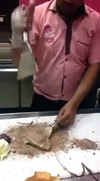 cream stone ice cream making