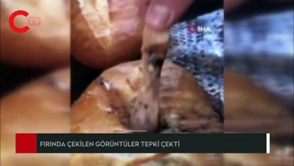 "Süt banyosu" ve "dönerle danstan" sonra şimdi de "ekmekle çirkin oyun"