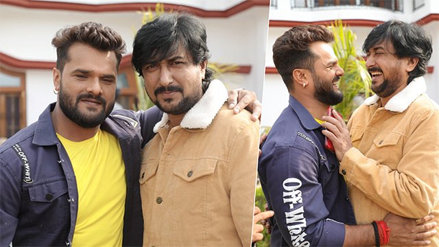 ख़ेसारी लाल यादव ने शुरू की 'राजा की आएगी बारात' की शूटिंग