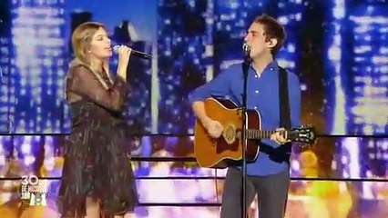 30 ans de musique sur M6 : Louane  et  Benjamin Siksou chantent "Manhattan Kaboul" de Renaud sur scène et en direct