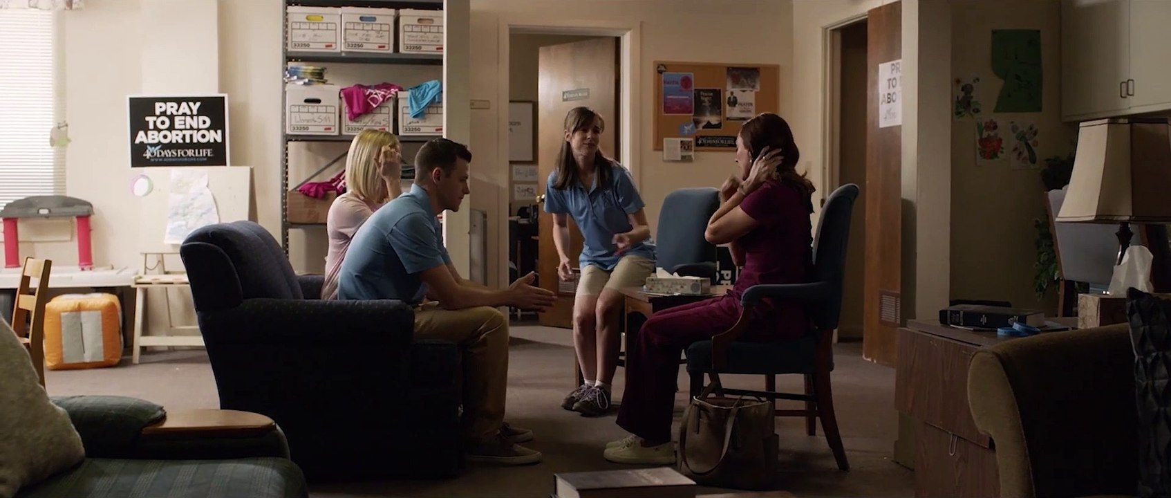 Unplanned Film Extrait - Abby chez les pro-life