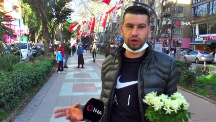 Gündüz çiçekçi, akşam süper lig sporcusu