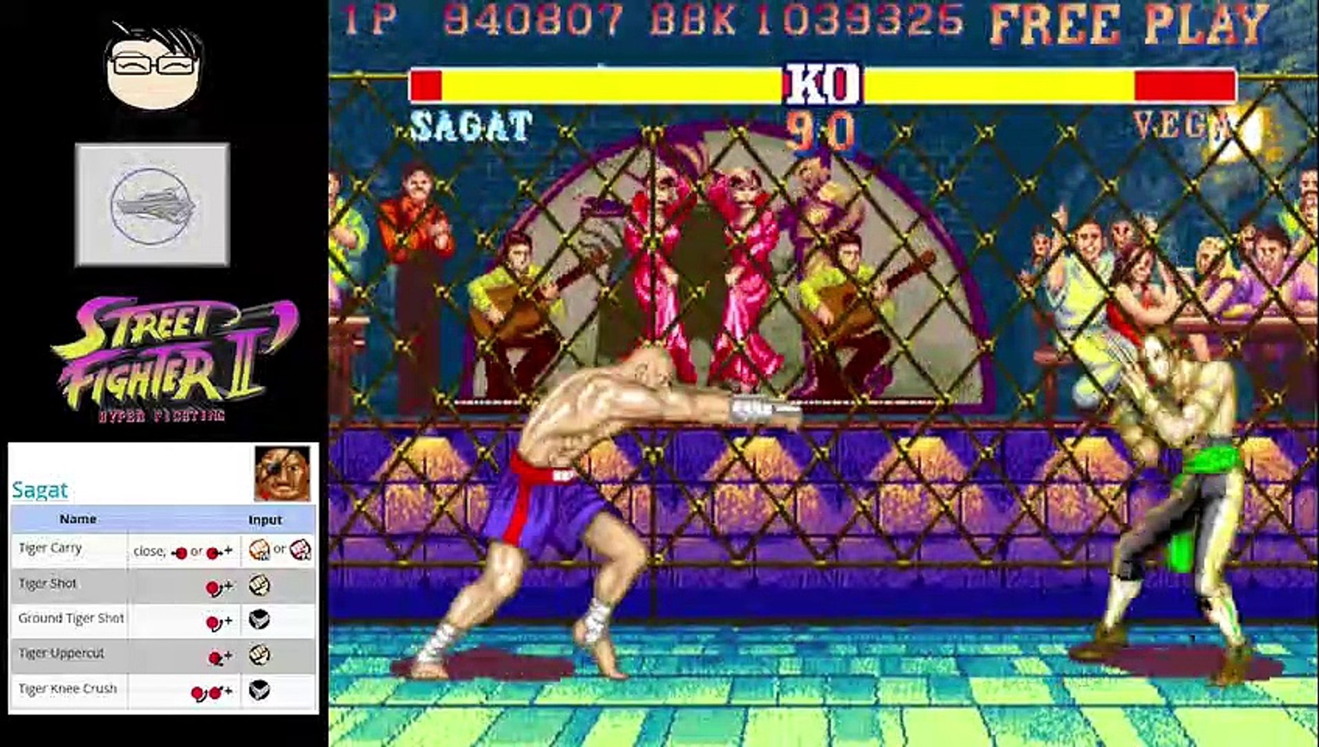 Tiger Knee Street Fighter Ii