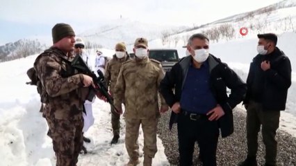 Vali Özkan, 'Eren-7 Mercan- Munzur' operasyonunun sürdüğü bölgeye gitti