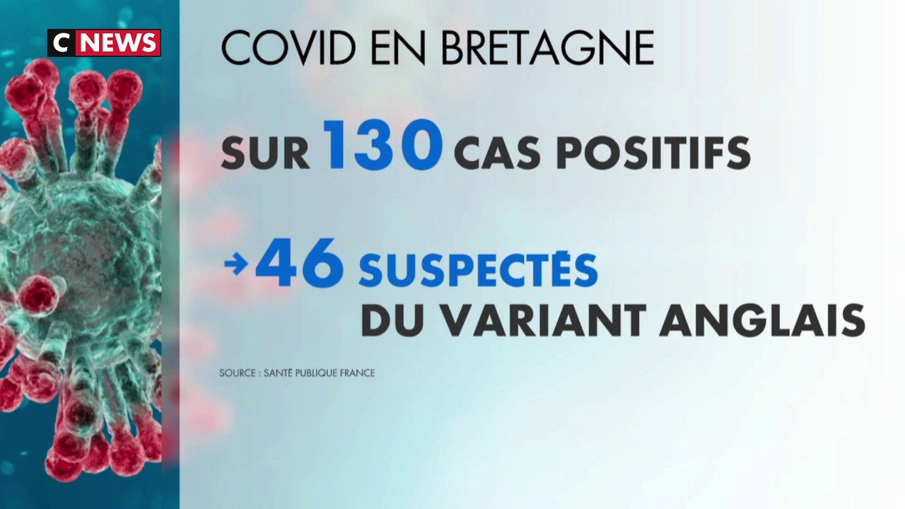 Variant anglais : la Bretagne touchée