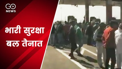 चक्का जाम: अक्षरधाम और बदरपुर बॉर्डर पर सुरक्षा बल तैनात