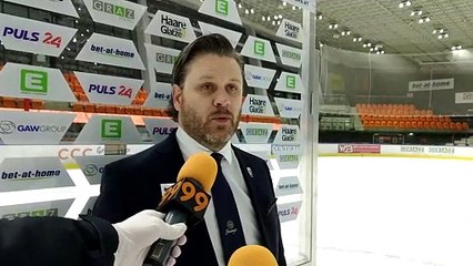 05.02.21: Jens Gustafsson (Graz99ers) nach Niederlage gegen Dornbirn
