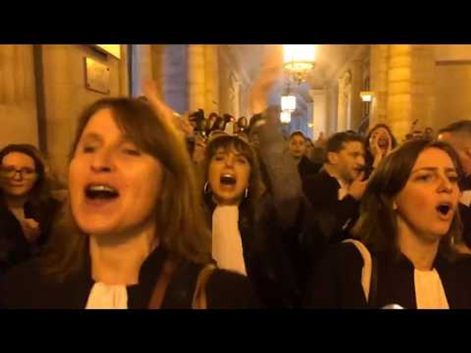 L'action des avocat-e-s au palais de justice de Paris