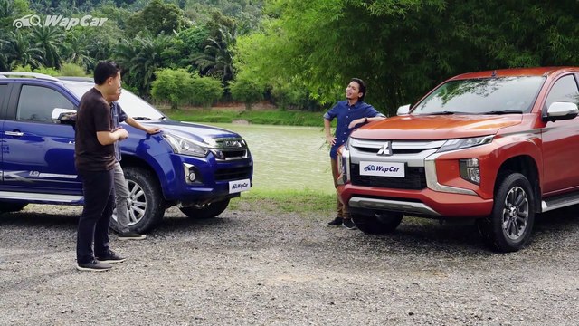 2020 Mitsubishi Triton vs Toyota Hilux vs Isuzu D-Max Comparison Review, Which is The Best WapCar