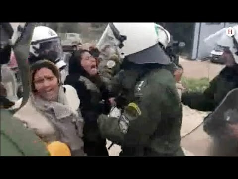 Grèce - Vives tensions entre la police et les réfugiés du camp de Moria