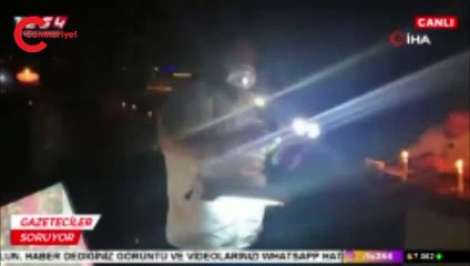 Canlı yayını mum ışığında yaptılar