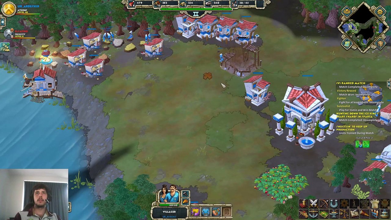 Treasure Island - Greeks Mirror Matchup - AOEO