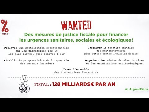 Attac - Les bénéficiaires des cadeaux fiscaux de Macron doivent financer cette crise