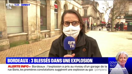 Delphine Balsa (cabinet de la préfète de Nouvelle-Aquitaine) sur l'explosion à Bordeaux: "Il est fort probable que ce soit un accident du à l'activité du garage"