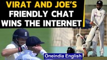 Virat Kohli rushes to help Joe Root, wins praise on internet | Oneindia News