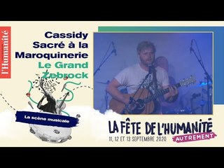 Cassidy Sacré à la Maroquinerie pour le Grand Zebrock - Fête de l'Humanité 2020