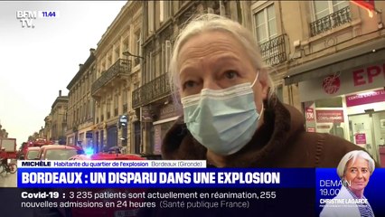"On a pensé que notre maison nous tombait dessus": Michèle habite le quartier où a eu lieu l'explosion à Bordeaux ce samedi, elle témoigne