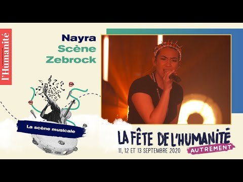 Nayra à la Bellevilloise, pour la scène Zebrock - Fête de l'Humanité 2020