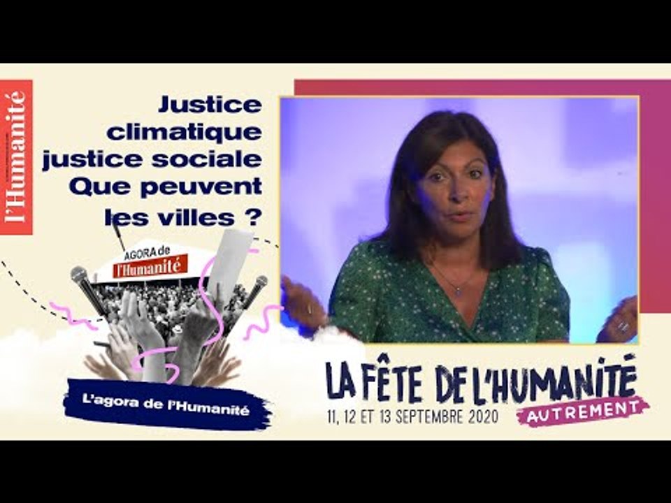 Justice climatique/justice sociale : que peuvent les villes ? - Fête de l'Humanité 2020