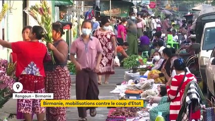 La société birmane se mobilise contre le coup d’État
