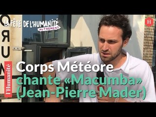 Corps Météore interprète « Macumba » de Jean-Pierre Mader. On connaît la chanson #2