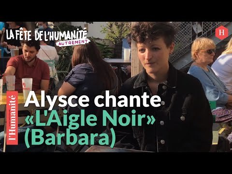 Alysce interprète l'Aigle Noir de Barbara. On connaît la chanson #6