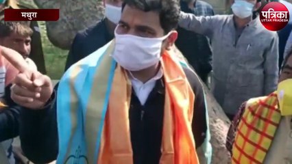 ऊर्जा मंत्री ने किया भूतेश्वर अख़ाडे का किया निरीक्षण