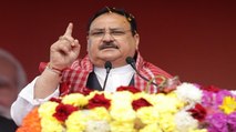 BJP chief JP Nadda holds roadshow in Bengal's Maldas