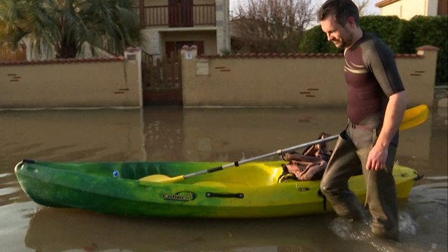 A Marmande, des habitants « désemparés » face à l'ampleur des inondations