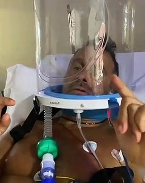 Sergio Lapegüe y un duro mensaje desde la terapia intensiva: Voy a volver a respirar, voy a volver a ser el de antes