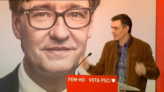 Sánchez pide votar a Illa para tener un Govern sin mártires ni fantasías
