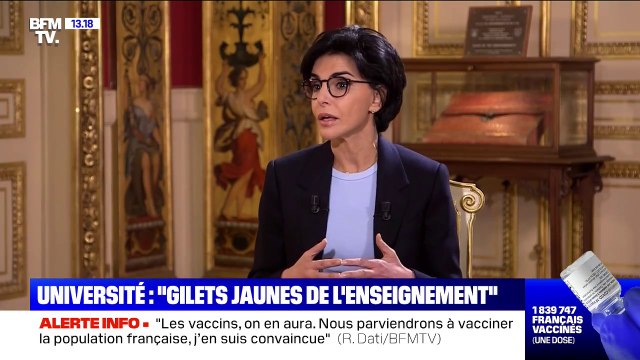 Rachida Dati: On découvre que les universités sont les gilets jaunes de l'enseignement supérieur