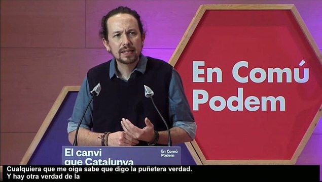 Iglesias: Todo el mundo sabe que se acabaron los gobiernos de partido único