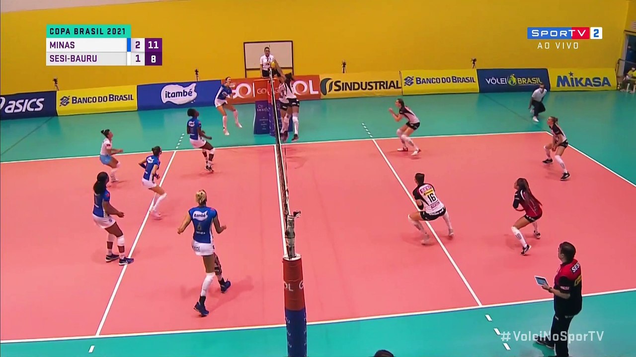 Copa Brasil de Vôlei Feminino - Sesi Bauru e Osasco