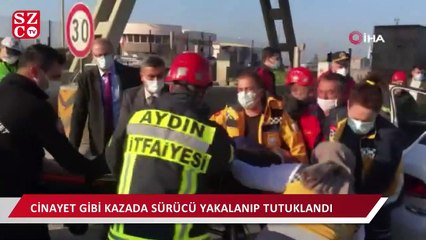 Feci kazada kaçan sürücü yakalanıp tutuklandı