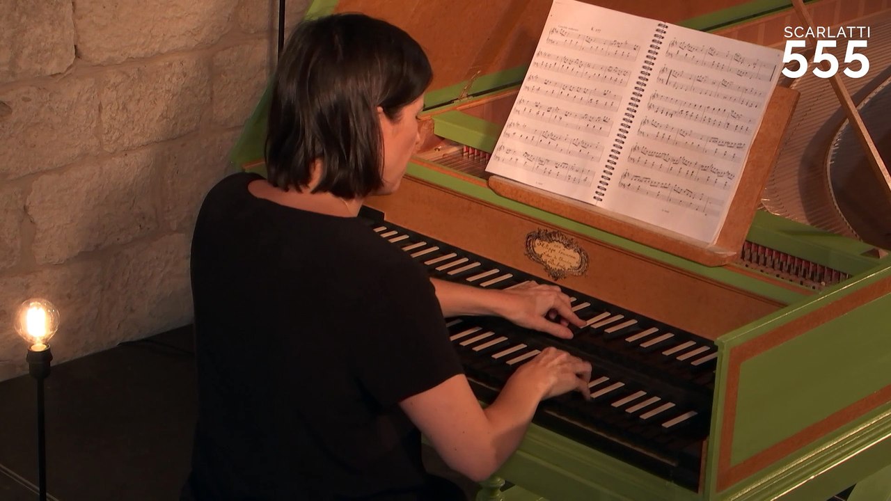Scarlatti : Sonate pour clavecin en Ré Majeur K 277 L 183, par Violaine Cochard - #Scarlatti555