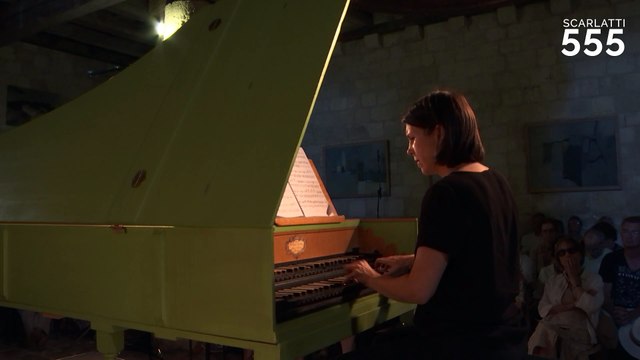 Scarlatti : Sonate pour clavecin en La Majeur K 181 L 194, par Violaine Cochard - #Scarlatti555