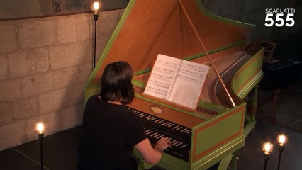 Scarlatti : Sonate pour clavecin en Ut Majeur K 251 L 305, par Violaine Cochard - #Scarlatti555