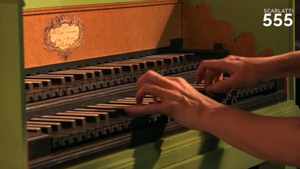 Scarlatti : Sonate pour clavecin en Ut Majeur K 199 L 253, par Violaine Cochard - #Scarlatti555