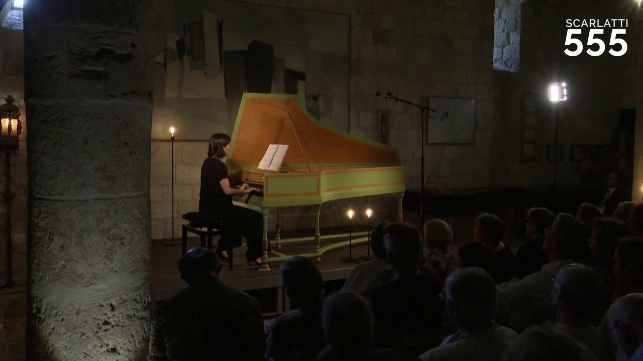 Scarlatti : Sonate pour clavecin en Sol Majeur K 241 L 180, par Violaine Cochard - #Scarlatti555