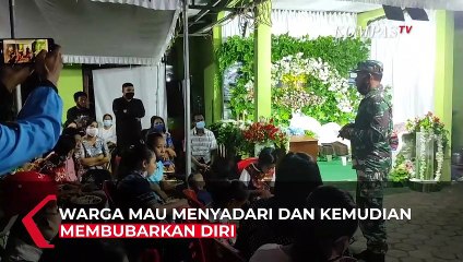 Nekat Gelar Resepsi Nikah, Satgas Covid-19 Bubarkan Warga Yang Datang