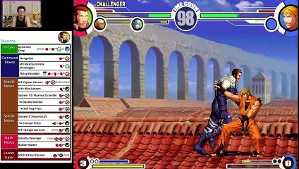 (PS2) King of Fighter XI - 31 - Challenge 31 - perform 50% damage combo - DONE THE EASY WAY!