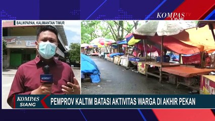 Download Video: Pemprov Kaltim Batasi Aktivitas Warga di Akhir Pekan