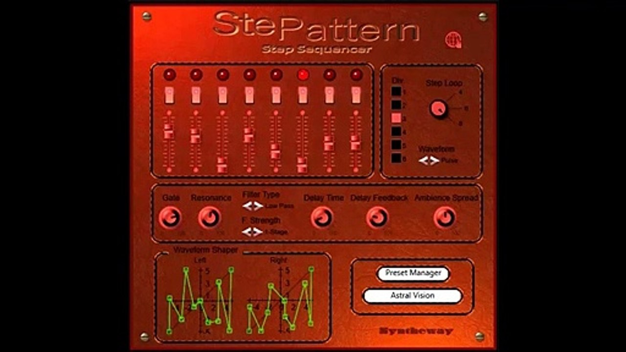 On The Run - Stepattern Polyphonic Pattern-Based 8 Step Sequencer Synthesizer VST VST3 Audio Unit