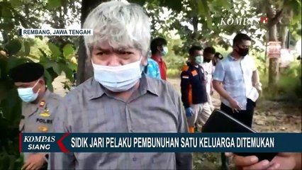 Download Video: Ditemukan Sidik Jari Pelaku Pembunuhan Satu Keluarga di Rembang