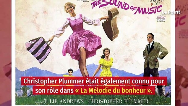 L'acteur canadien Christopher Plummer est décédé